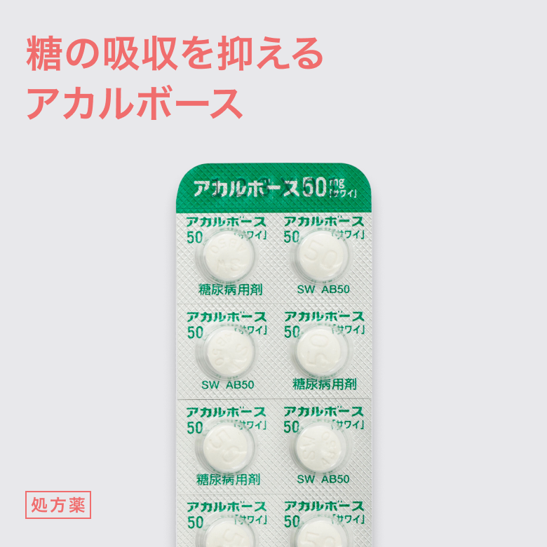 アカルボース50mg